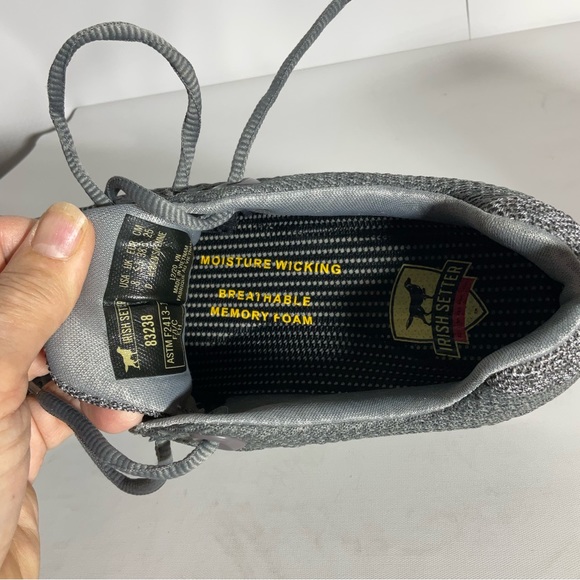 Irish Setter Womens Nisswa Oxford Safety Toe Slip Resistant Wide Fit Work Shoe 8 - Picture 2 of 16